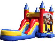 5-in-1 Castle Combo with Slide (Wet) - Cars 5-in-1 Castle Combo with Slide (Wet) - Cars