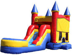 5-in-1 Castle Combo with Slide (Wet) 5-in-1 Castle Combo with Slide (Wet)