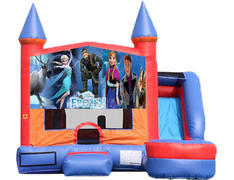 6-in-1 Castle Combo with Slide (Wet) - Frozen 6-in-1 Castle Combo with Slide (Wet) - Frozen