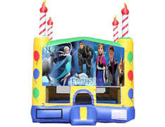 Candle Bounce House - Frozen Candle Bounce House - Frozen